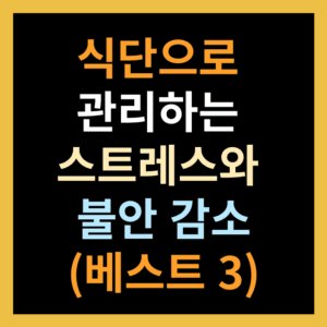 스트레스와 불안