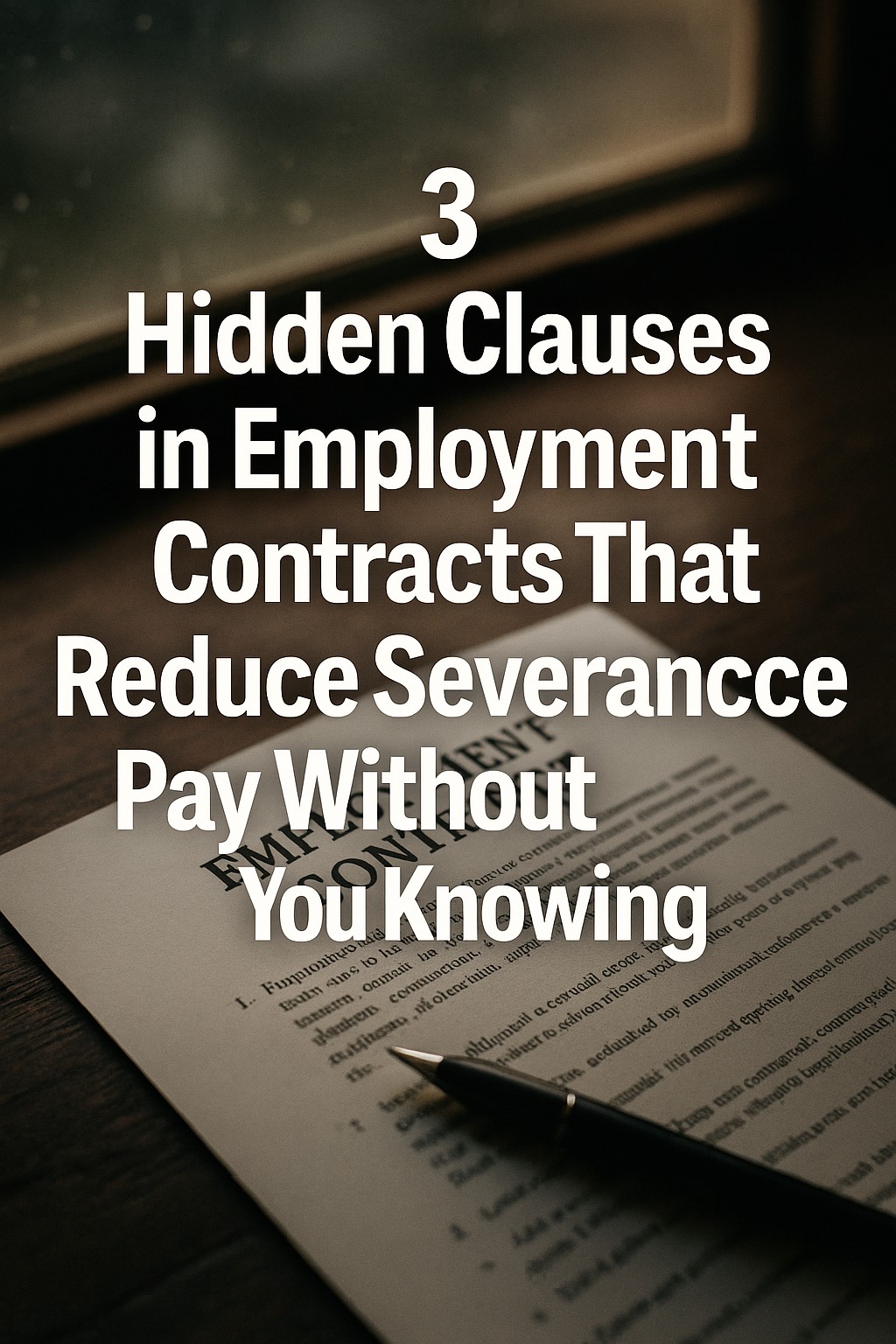 Reduce Severance Pay